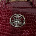 Kathy Van Zeeland Croco PVC Designer Handbag Carry On Luggage Photo 3