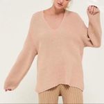 Urban Outfitters  Victoria Oversized V-Neck Sweater Photo 2
