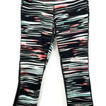 New Balance  NB Dry size small capri length athletic leggings black‎ pink green Photo 0