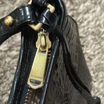 Brahmin  shoulder bag black gold tag luxury leather plastic still on gold tags Photo 2