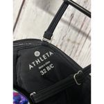 Athleta NWT  Black Floral Fade Bandeau Tankini Top - Size 32B/C Photo 5