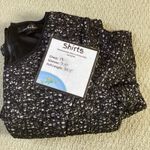 S‎ L Fashions Black White Tweed Fit Flare Short Sleeve Dress Size 12 Photo 4