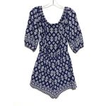 Rebecca B Blue White Romper One Piece Womens 2 Coastal Nautical Preppy Boho Photo 1