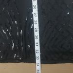 Black Sequin Bodycon Backless Mini Dress S Coquette Girl Y2K LBD Date Night Photo 4