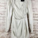 Revolve DUNDAS x Harlow Mini Dress in Metallic Ivory XS *No Brooch* Photo 2