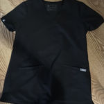 FIGS  Scrub Top Technical Collection Black Photo 0