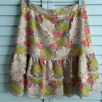 Anthropologie | Hutch gardenia lace crochet overlay ruffle skirt Photo 3