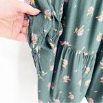Urban Outfitters ‎ Outfitters Mindy Floral Mini Dress L Green Photo 4