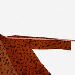 Leith NWT Nordstrom Floral Print Blazer in a rust/orange and black
Size Medium Photo 5