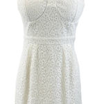 American Eagle  Womens Dress Sz 12 Corset‎ Eyelet Lace Coquette Cottagecore Party Photo 0