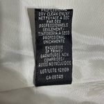 Carmen Marc Valvo Infusion Mikado High Lo Halter Dress Champagne White 6 NWT Photo 8