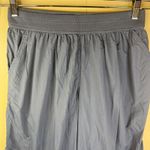 Daily Practice Women's Blue Parachute 80s Lightweight Pants Elastic Waist Medium Photo 3