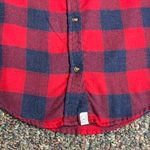 American Eagle  amazingly soft boyfriend fit Buffalo plaid button down flannel XS Photo 4