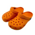 Crocs Classic Clog Unisex Orange Zing Men 4/Women 6 Adult Slip On Comfy NWT Photo 1