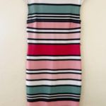 New York And Company Striped Midi Stretch Dress Photo 0