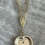 Reworked designer button necklace Pink Photo 4