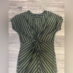 Haute Monde Olive and Black Midi Dress Photo 1