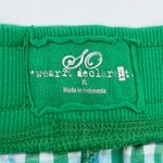 SO  Wear It Declare It Green Plaid Pajama Shorts Size XL Cotton Y2K Retro 2000s Photo 5