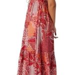 Bila77 Ludlow Boho Patchwork Print Midi Dress Size XS NWT Pink Photo 3