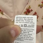 Madewell Tie-Sleeve Ruffle-Waist Midi Dress Pink Floral Sz 22 Cottagecore Plus Photo 10