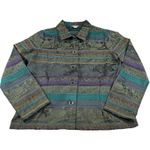 Christopher & Banks  Jacket Blazer Top Women's Size Medium Stretch Work Career Photo 1