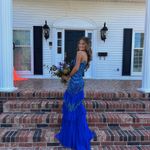 Ashley Lauren Blue  Prom dress Photo 3