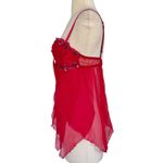 Victoria's Secret Vintage Y2K VICTORIA’S SECRET Sexy Little Things Red Cherry Embroidered Cami 34B Photo 7