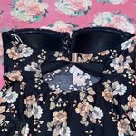 Seafolly ‎ halter tankini NEW floral cut out back size 6 US Photo 4