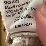 Cleobella  Tan Ruffle Mini‎ Dress Front Tassels Size Small Photo 6