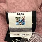 UGG  Adryann Hoodie Sweatshirt V Neck Pink Medium Relaxed Loungewear Winter Chic Photo 11