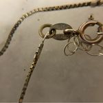 Set Of Two Sterling Silver Black Faceted Beaded Onyx Necklaces Layering Photo 5