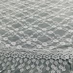 🇮🇹 Alessandro Scarf Crochet & Lace Vintage Victorian Lace Scarf In Off White Photo 1