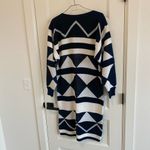 Vintage Western Sweater Dress by Garland Blue Size M Photo 4