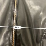 Philosophy  black vegan faux leather jacket Photo 2