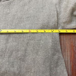 Nina Kendosa Light Green Crew Neck Sweater Medium/Large Double Layer Wool Blend Photo 6