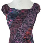 Free People  Witchy Grunge Patchwork Asymmetrical Heart To Heart Midi Dress 0 XS Photo 7