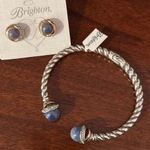 Brighton  Silver and Blue Bracelet Photo 0