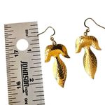 Butterfly & Floral cloisonné Enamel Earrings Photo 5