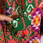 Truth NYC loose fit dress roll tab sleeves multicolor women’s Size Medium Photo 7