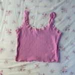 Cotton On  lace pink tank top Photo 0