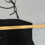 KOJOOIN Maxi Dress Smocked Sundress Tie Strap Tiered Casual Black 2XL Flowy Size XXL Photo 7