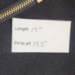 Simply Noelle Black Chiffon and Knit Zip-Up Jacket NWT Size Small/Medium Photo 9