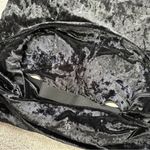 Buffbunny Collection Frozen Mini Dress Crush Velvet Sleeveless Slit in Black S Photo 8