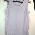 Silk Classics M Silk Pastel Lavender Top Purple Size M Photo 0