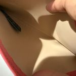 POLO RALPH‎ LAUREN PINK LEATHER ZIP CLOSURE WRISTLET POUCH BAG 8x5” I Photo 5