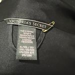 Victoria's Secret  Black Satin Robe Intimates Sleepwear Photo 1