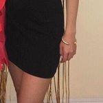 Forever 21 Black Dress With Ruffle Top Photo 0