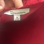 The Clothing Company Crochet Cherry Red Mini-dress with Bell Sleeves Photo 4