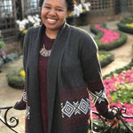 Pink republic 🦎Open Style Cardigan Sweater Gray Aztec Design🌵 Photo 0