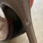 Alexis Alfani Pewter Peeptoe Pumps Photo 5